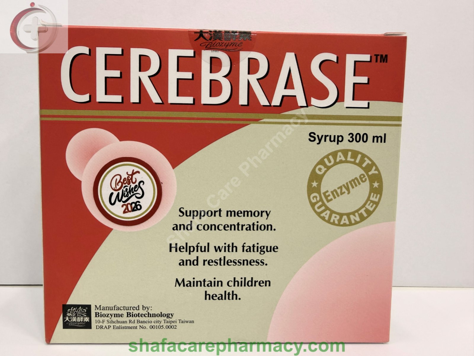Cerebrase 300ml Syp 1 S