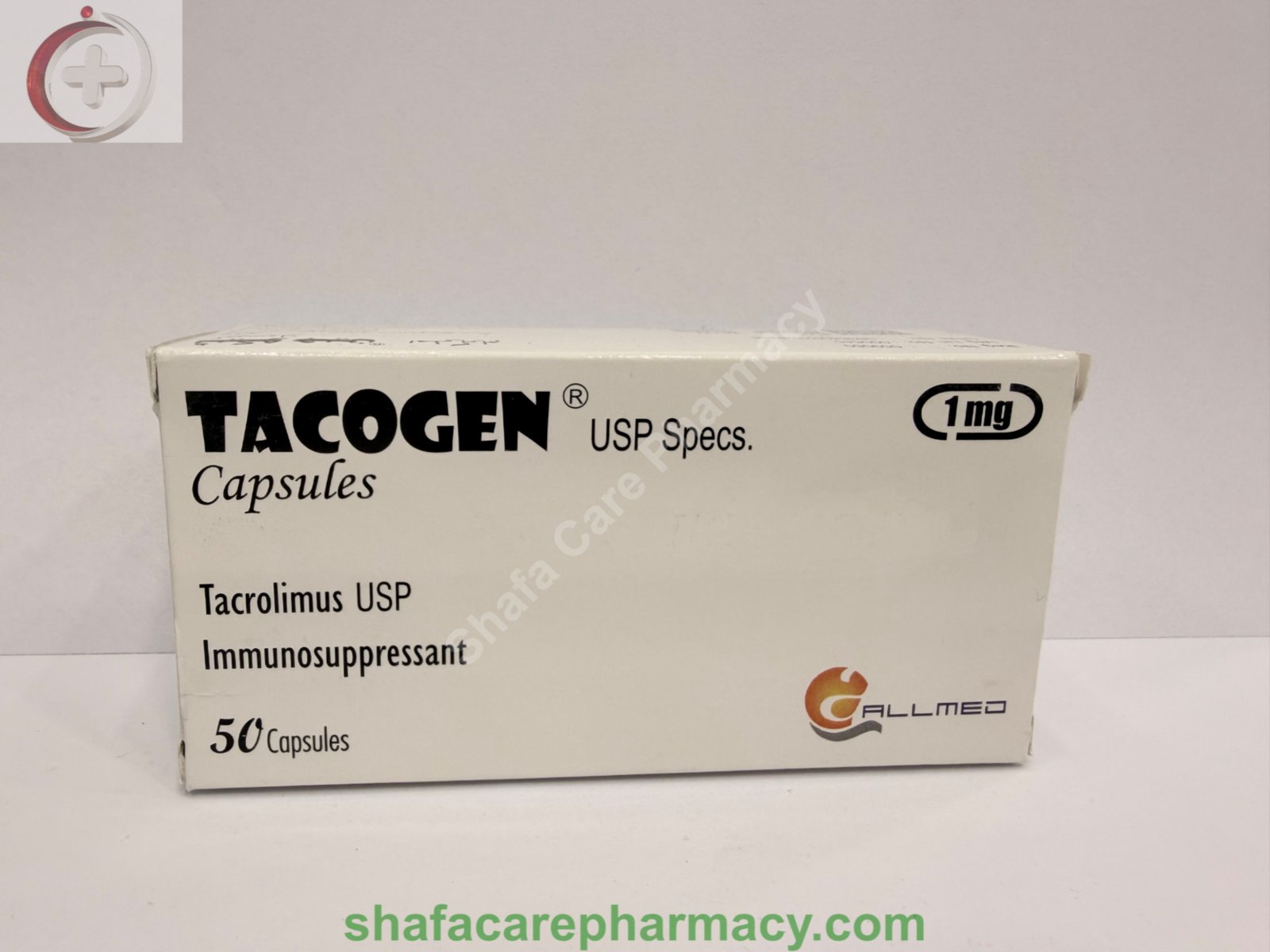 Tacogen 1mg Cap 50s