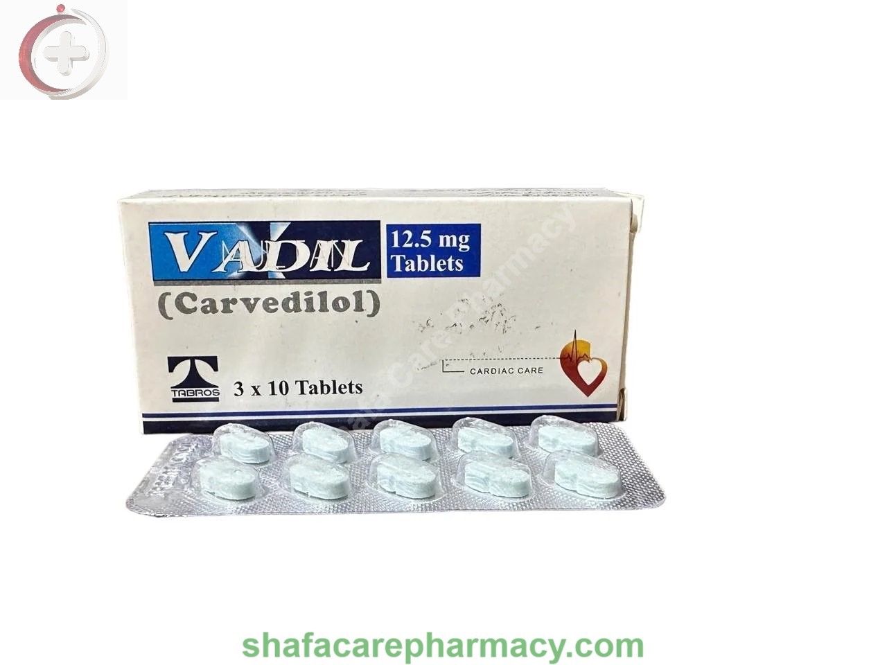 Vadil Tab 12.5 Mg 3X10S