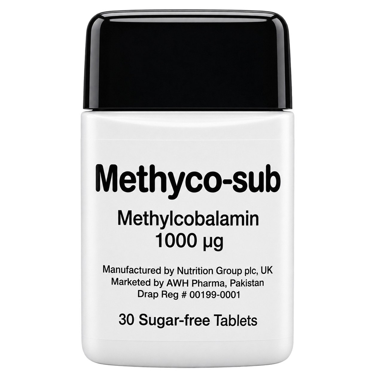 Methyco-sub medicine bottle